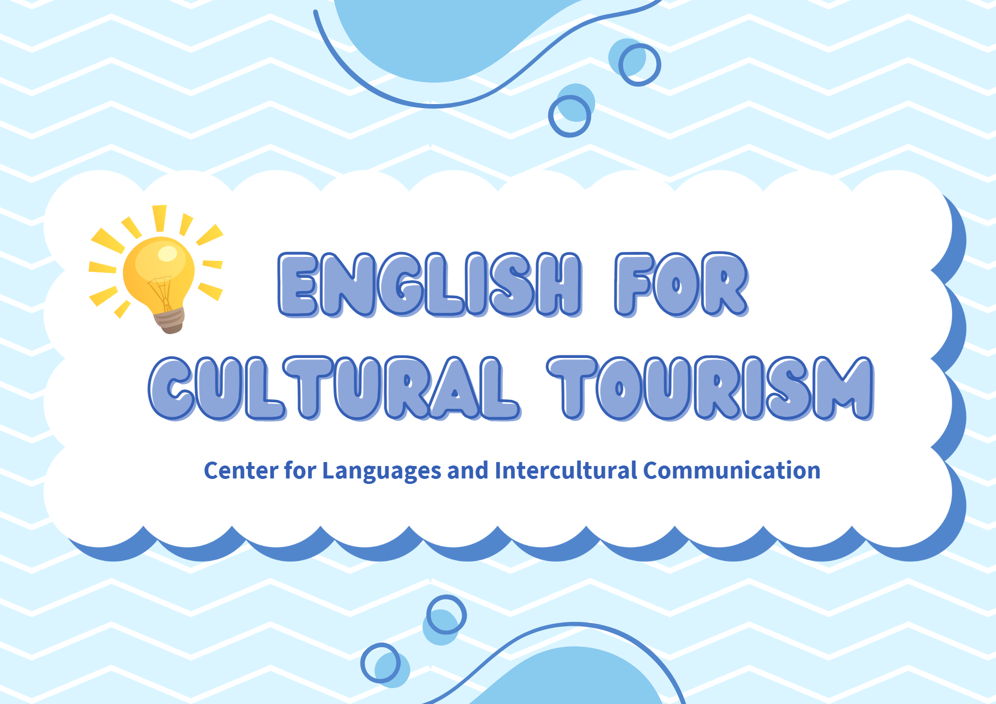 CLSL : English for Cultural Tourism
