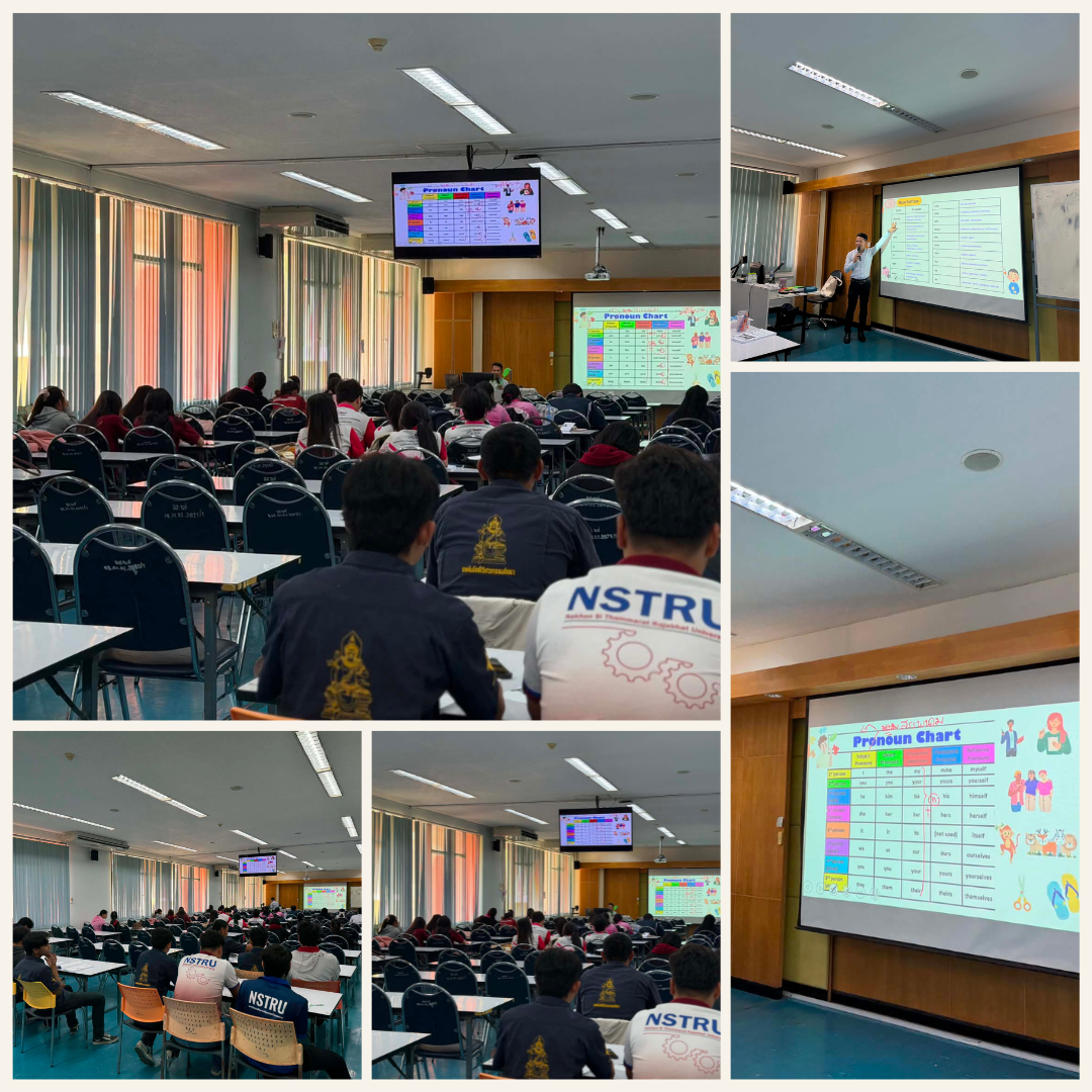 This workshop aimed to enhance studentsโ confidence and improve their English skills before graduation. (Student ID 67).