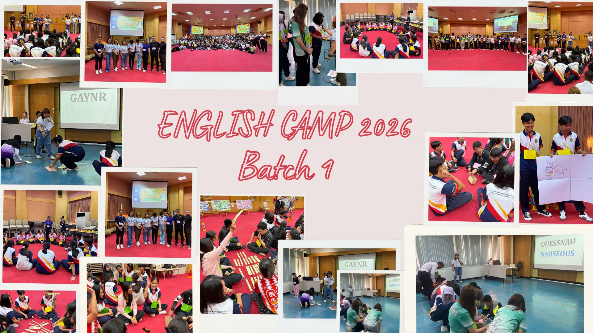 🚩CLIC English Camp 2026 #Batch 1🚩